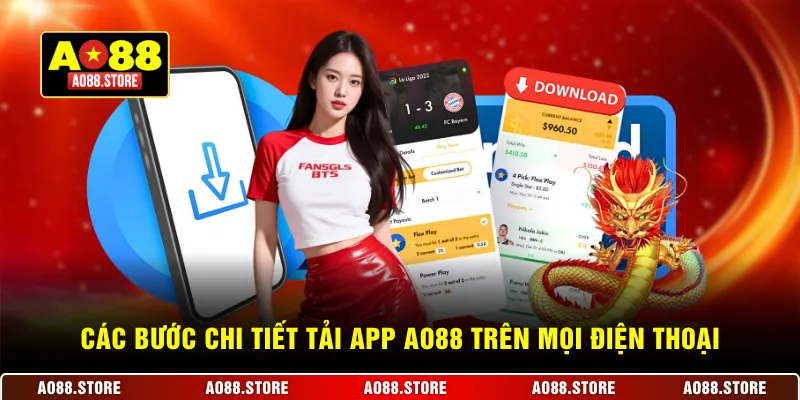 Các bước chi tiết tải app AO88 mọi điện thoại