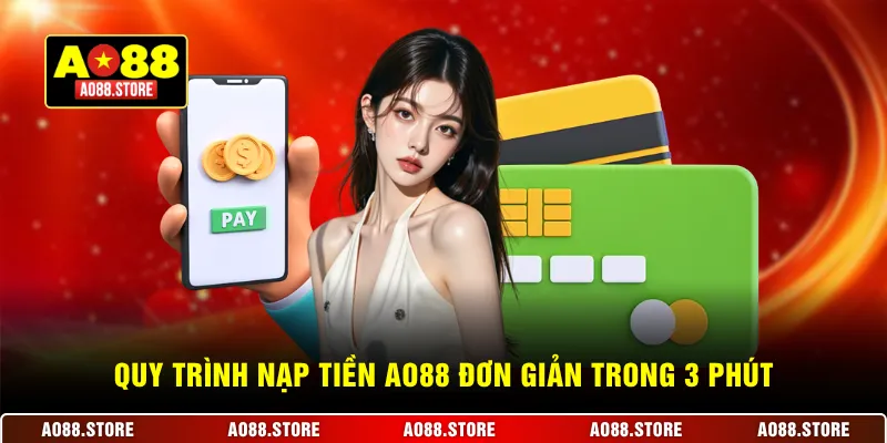 Quy trình nạp tiền AO88 đơn giản trong 3 phút